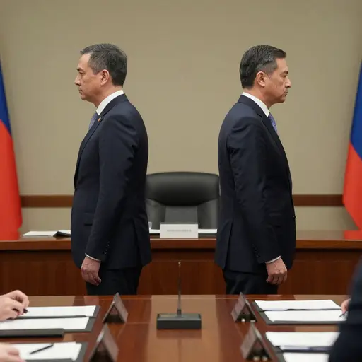 两国在贸易问题上的分歧最终导致了外交关系的破裂。