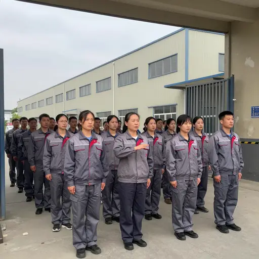 工人们举行罢工，抗议工厂极不公正的政策——同工不同酬，女性工资只有男性的一半。