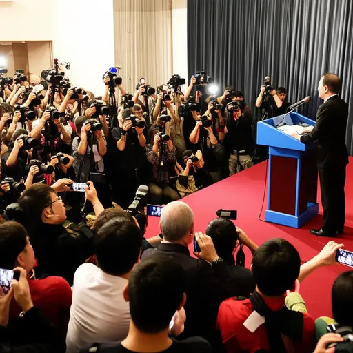 在公众的严密关注下，政治人物的每个决定都被仔细审视。