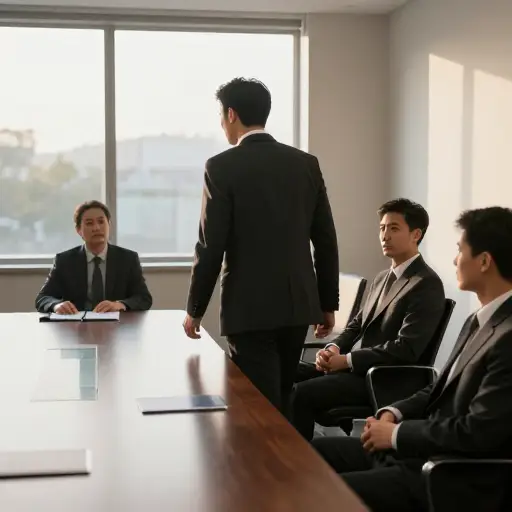 今天早上我被叫去参加一个紧急会议。