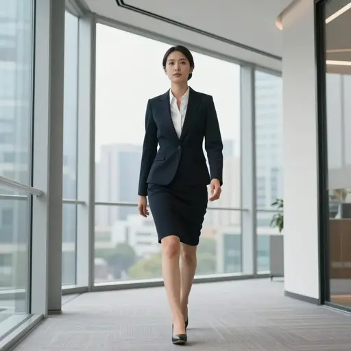 在短短五年内，她从一名实习生晋升为高级经理。