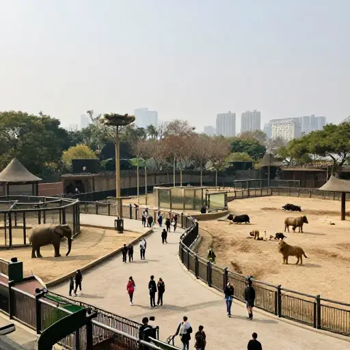 这是这座城市最大的动物园。