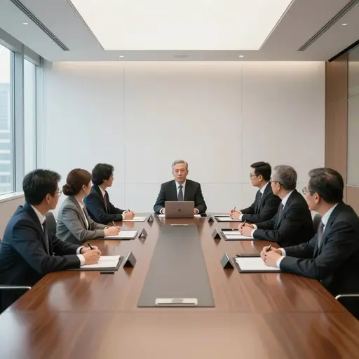 在一家管理良好的公司里，董事会直接对股东负责。