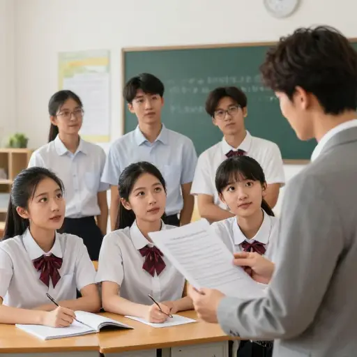 学生们渴望知道考试结果。