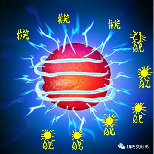 线粒体为我们的细胞提供能量。