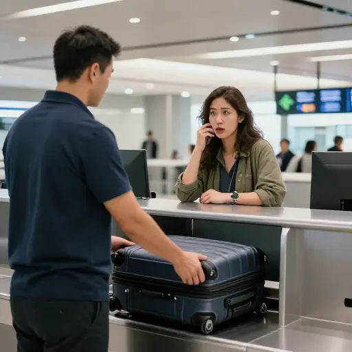 航空公司向我们收取了超额行李费。
