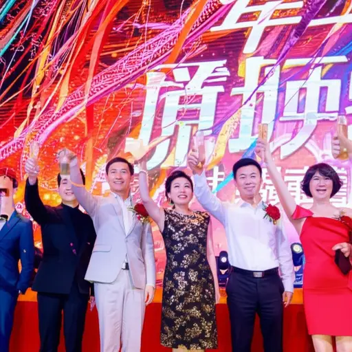 他们每年都会举办一场盛大的周年庆典。