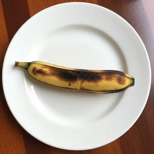 香蕉剥皮后很快会变黑。