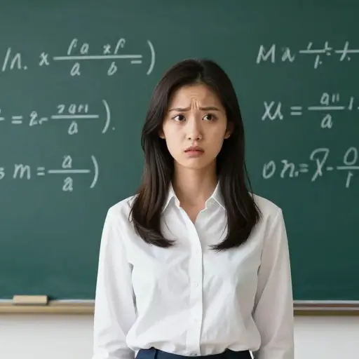 她含糊的回答表明她没有完全理解这个问题的复杂性。