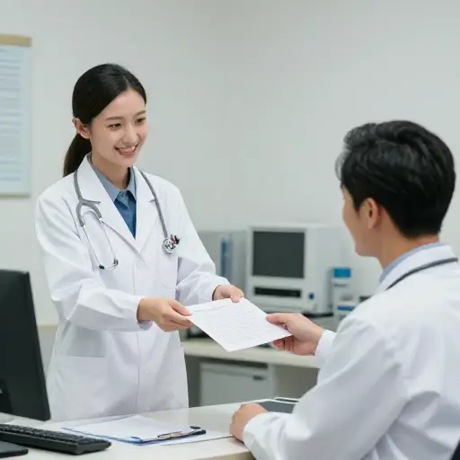 我的医生将我转诊给了一位专科医生。
