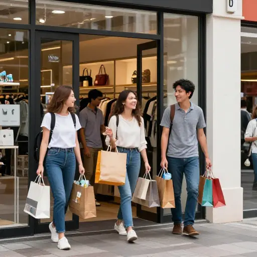 在旅行前，我们从各个商店收集了必需品。