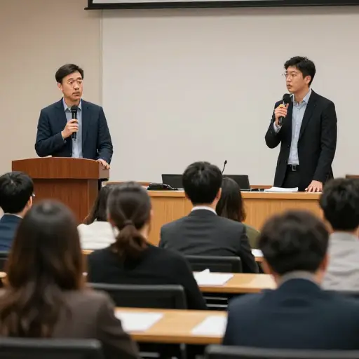 关于谁实际上在演讲，似乎有一些困惑。