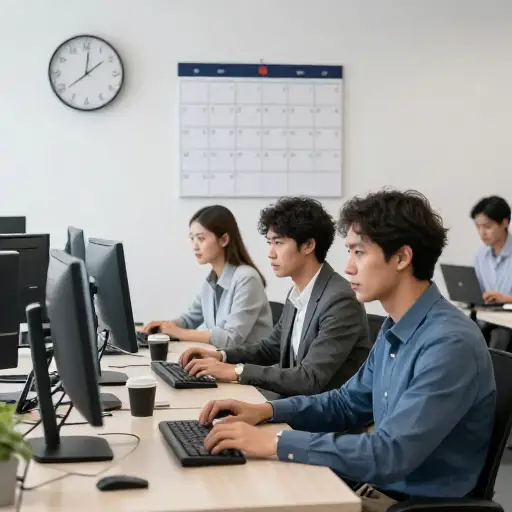 我们需要高效工作以赶上截止日期。