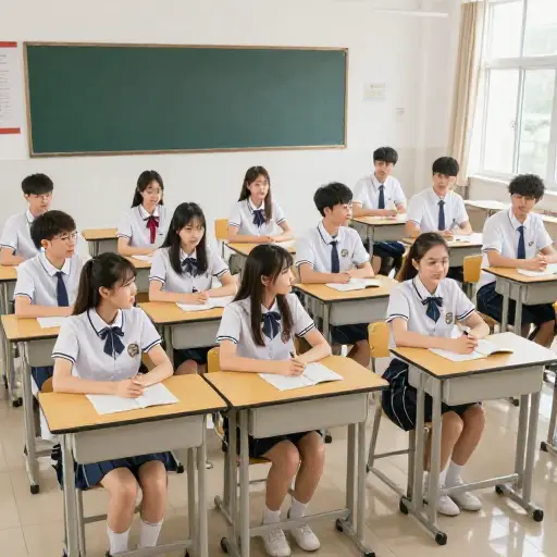 我们班上有二十个学生，十个是女孩，其他的是男孩。