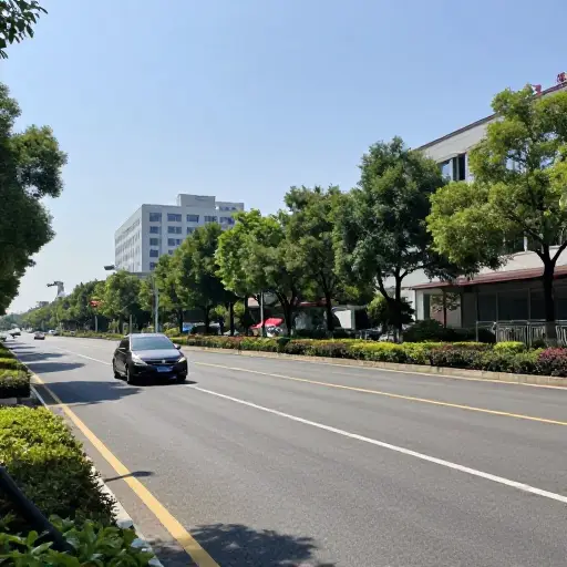 最近的医院开车一会儿就能到。