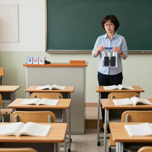 学生在教室里不能使用手机。