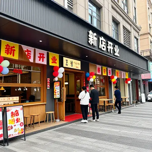该地区新开了很多餐厅。