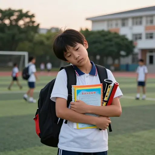 我觉得他们给孩子的活动安排得太满了。