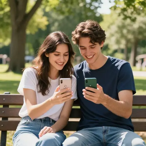 他们在社交媒体上公布了订婚的消息。