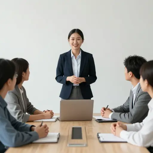 经理向她的团队保证他们的工作是稳定的。