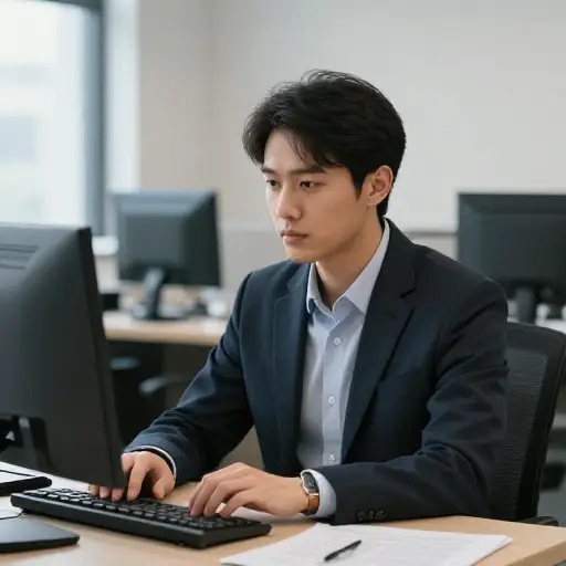 这份工作需要冷静的头脑和镇定的神经。