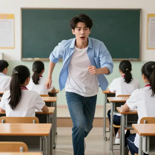 他不仅迟到了，还忘了带书。