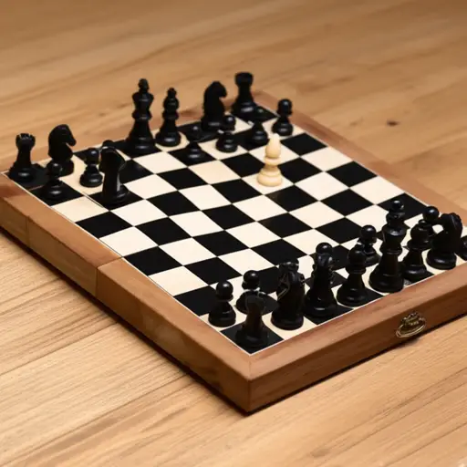 在棋局中，我用车将军对方的国王。