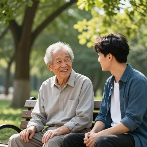 有时，你的长辈会根据他们的生活经验提供智慧。