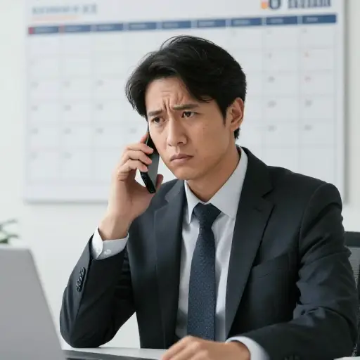 我想是有误解，因为他在电话里告诉我他已经和你安排了下周来。
