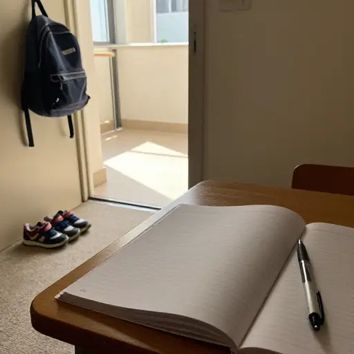 做完作业后，我出去玩了。
