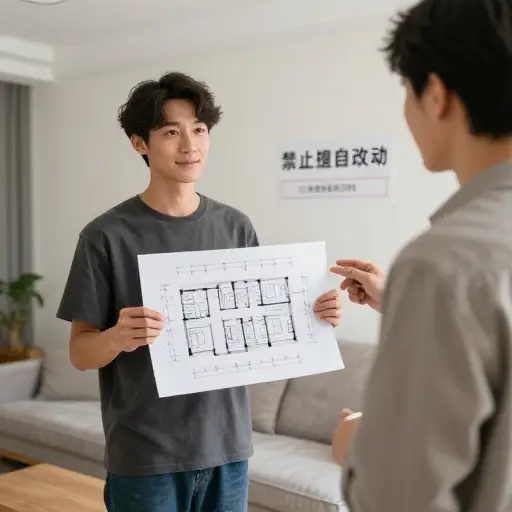 在进行任何结构性改动之前，你需要获得房东的许可。