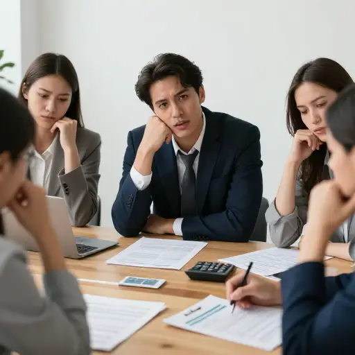 他们不喜欢我关于我们应该分摊费用的建议。