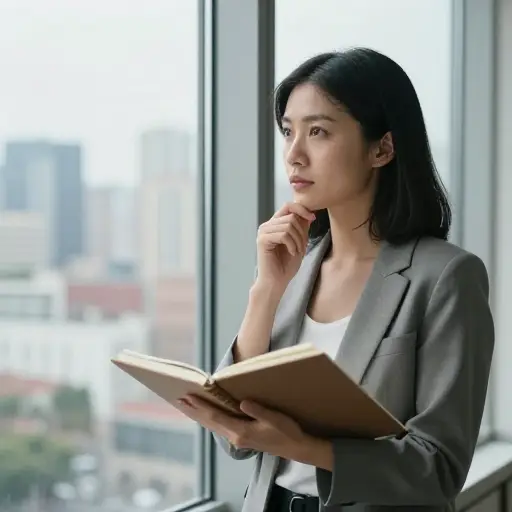 在某种意义上，她的视角为这个问题提供了独特的见解。