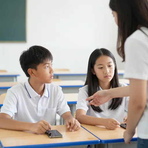 汤姆和安妮能在课上使用他们的手机吗？