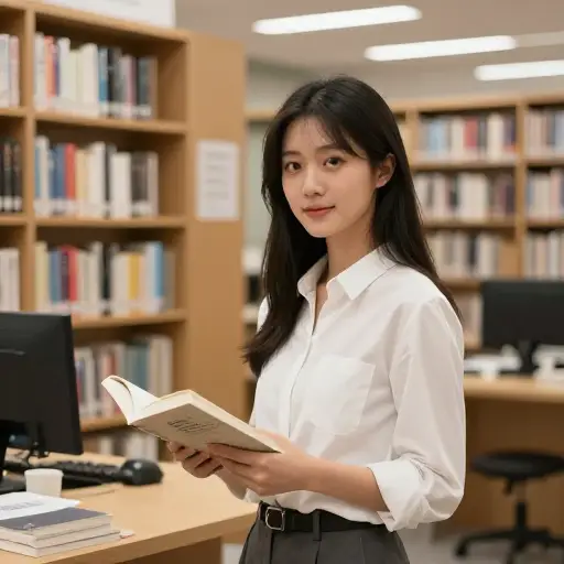 完成人文类学位后，她投身于出版行业。