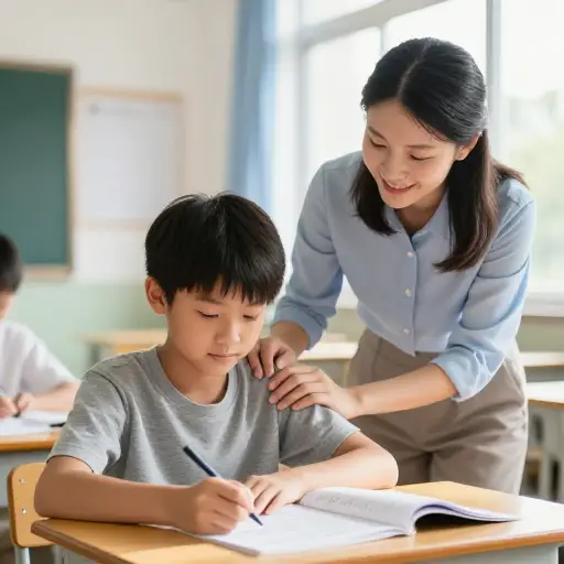 老师无条件的支持给了学生成功的信心。