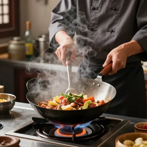 这种独特的烹饪风格完全是他们的特色，其他地方尝不到。