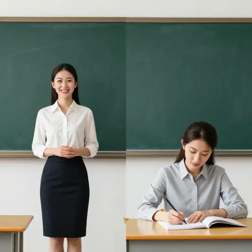 她以前是老师，后来成为作家。