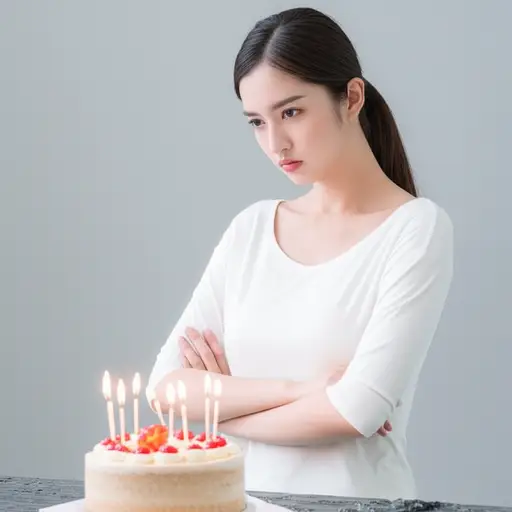 她太吝啬了，连生日礼物都不愿意送。