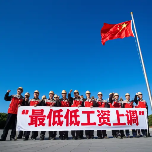 政府正在提高最低工资标准以改善工人生活。