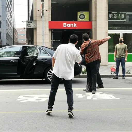 目击者们描述了抢劫案的整个过程。
