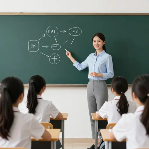 优秀的老师拥有让困难学科变得通俗易懂的天赋。