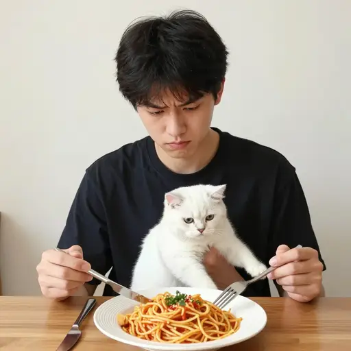 你如何能调和你对动物的爱与吃它们的习惯？