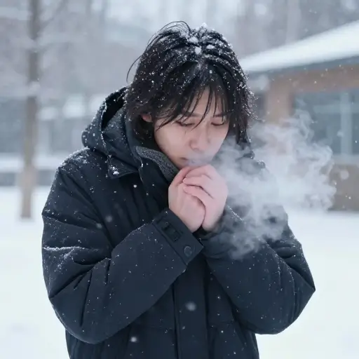 当温度下降时，准备好被冻得发抖。