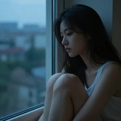 她常常对自己的过去错误耿耿于怀。