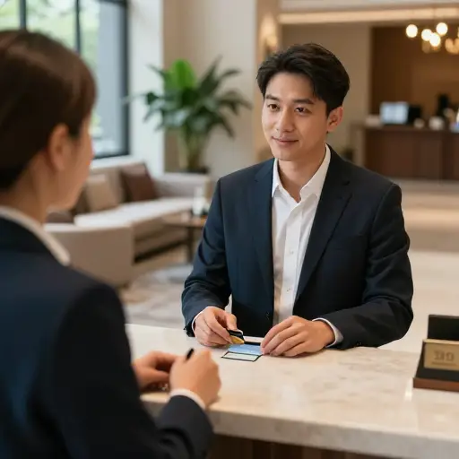我告诉你吧，你为什么不让我付一周的酒店房间费用，正好是你需要做些安排的时间？