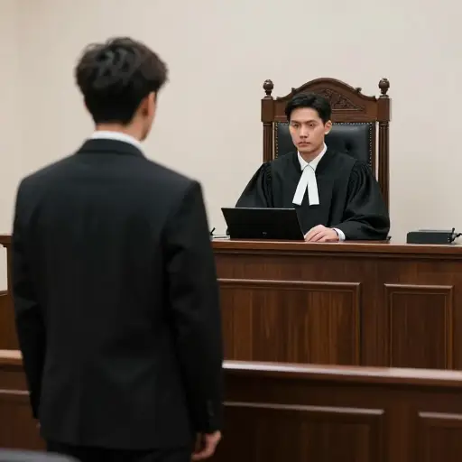法官判定被告有罪。