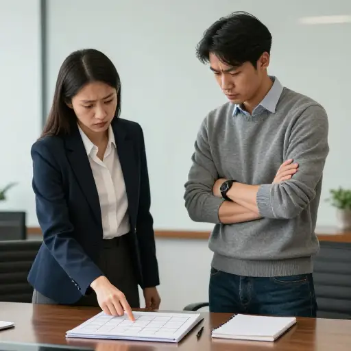 我们俩都对提议的时间安排不满意。