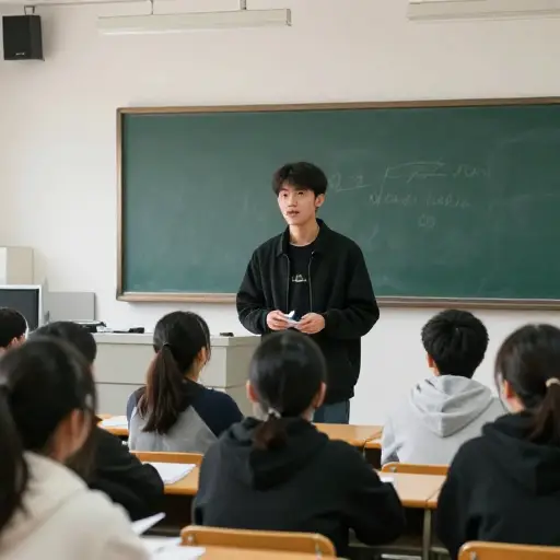 他作为代表积极参与了学生会。