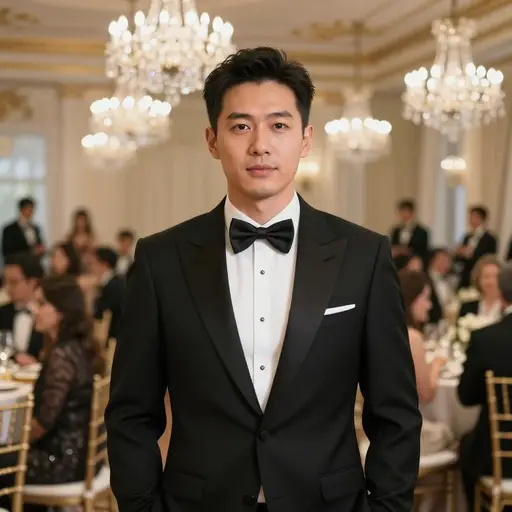 我以前从未见过卡洛穿着时髦的晚礼服——这真是个巨大的转变。